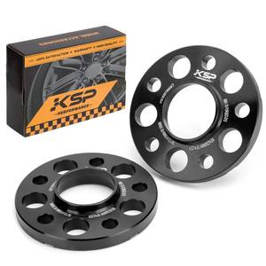 lot 19139 image: KSP 5X112mm Wheel Spacers,15mm 66.56mm Hubcentric Bore Forged Tuning Spacer for Most Newer A4 S4 A5 S5 A6 S6 A7 S7 A8 Quattro, 2019 (G-Chassis),2pcs