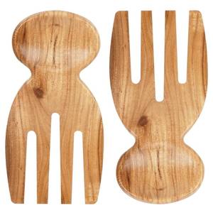 lot 20160 image: MYRAINBOW Salad Tongs, 2pcs Wood Salad Hands, Acacia Wooden Salad Tongs, Wooden Salad Serving Utensils for Tossing & Serving, 6.69 x 3, Kitchen Salad Servers Set, Ideal Gift for Home, Family,Friends