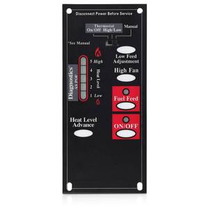 lot 20227 image: TCPAIGU C-E-401 A-e-401 Pellet Stove Digital Circuit Board Fit for Breckwell P23 P24 P1000 Big E P2700 Models, Fit for US Stove Co. 5520 SPC4000 APC4000 Models 2002 or Newer, Replace# C-E-400