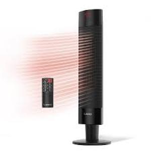 lot 11622 image: Lasko Ceramic Pedestal Tower Heater Turns On