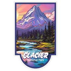 lot 18419 image: Acadia National Park Maine Sticker 4 Inch 2-Pack Nature Hiking - Waterproof Vinyl Decal for Laptop Water Bottle Car Tumbler - Durable Funny Aesthetic Long-Lasting Stickers for Adults ID45039