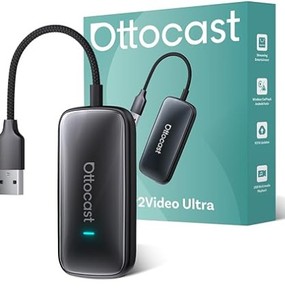lot 2014 image: OTTOCAST 2026 Play2Video Ultra Magic AI Box Car Streaming Devices, Wireless CarPlay Android Auto Video Adapter 3 in 1 Built-in NetflixYouTube Android 12 System