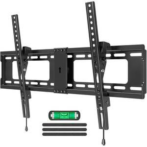 lot 1166 image: MOUNTUP TV Wall Mount Tilting TV Mount Bracket for Most 37-82 Inch Flat ScreenCurved Low Profile Wall Mount Saving Space Max VESA 600x400mm Hold up to 132 lbs Fit 16 18 24 Stud MU0008