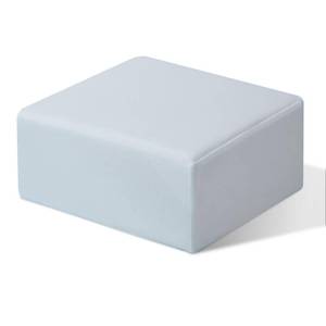 lot 1172 image: TOPPURE Cube Memory Foam Pillow for Side Sleepers(14x14x6 Large and Thick), Cervical Pillow for Neck and Shoulder Pain Relief, Travel Pillow, Gray
