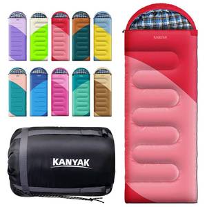 lot 1190 image: Camping Sleeping Bag, 32�� Sleeping Bags for Adults Kids Teens Cold Weather Warm Sleeping Bag Winter for 3-4 Season Camping, Camping Gear Equipment, Traveling, and Outdoors