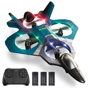 lot 1203 image: 4DRC RC Airplanes Remote Control Airplanes with 3 Batteries, Foam RC Planes for Kids Adults Beginners 4-7 8-12 12-16, Remote Control Helicopter Fighter Jet Drones for Kids Adults, 360° Flip