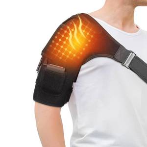 lot 2041 image: Portable Shoulder Heating Pad with Battery,Electric Heated Shoulder Wrap with Hot Cold Modes,Cordless Heated Shoulder Brace Wrap for Men Women Left Right Shoulder