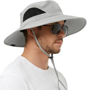 lot 2114 image: EINSKEY Wide Brim Sun Hat, UPF 50 UV Protection Waterproof Packable Bucket Hat for Men & Women, Fishing Hiking Beach Garden