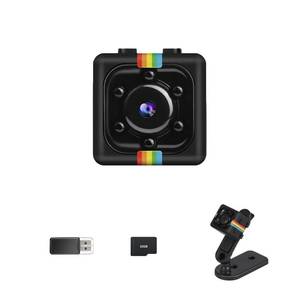 lot 2132 image: Bextgoo No WiFi Security Camera, 1080P Mini Spy Camera, Built-in 32GB TF Card,Photoshoot, 360° Rotating Bracket, Night Vision, Mini Cameras for Cycling, Travel Indoor Outdoor Security(Black)