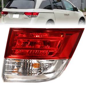 lot 3702 image: Boine Right Passenger Side Tail Light Compatible With 2014 2015 2016 2017 Honda Odyssey Rear Light Brake Lamps Include Bulb Replaces 33500TK8A11 HO2805104 (Right Passenger Side)