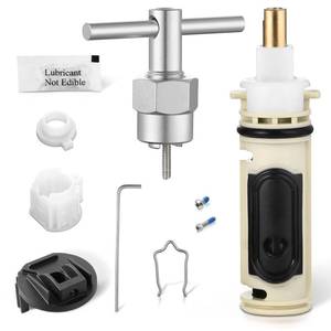 lot 4441 image: 1222 Replacement Cartridge for One Handle Posi Temp Shower Cartridge Replacement,Brass & Plastic,with Removal Tool
