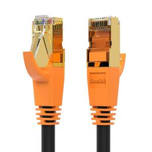 lot 4457 image: Smolink Cat 8 Ethernet Cable, 1.5Ft 3Ft 6Ft 10Ft 15Ft 20Ft 30Ft 35Ft 50Ft 100Ft Heavy Duty High Speed Internet Network Cable, Professional LAN Cable Shielded in Wall, Indoor&Outdoor