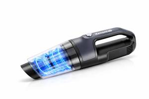 lot 5831 image: XenonLab Handheld Vacuum Cordless 1.1 Pounds Car Vac 10000PA Hand Held Vacuums 4-in-1 Hand Vac Cordless Rechargeable HEPA Filter Large Capacity Dust Cup for Car Office Home Pets Hair (Gray)