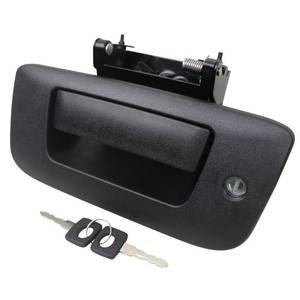 lot 5851 image: APPERFiT Locking Tailgate Handle Latch wBezel & Lock Cylinder 22755305 Compatible with 2007-2014 Chevrolet Chevy Silverado GMC Sierra 1500 2500 3500 Truck Bed Tail Gate Door Panel