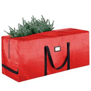 lot 5889 image: BALEINE 7.5 ft Christmas Tree Storage Bag, Heavy Duty Extra Large Artificial Christmas Tree Bag with Reinforced Handles and Dual Zippers Wide Opening (Red, 7.5 ft)