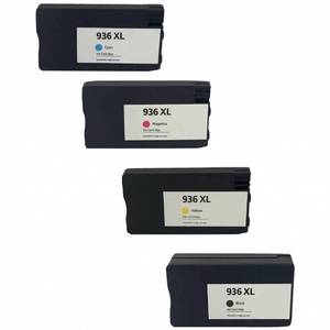 lot 6037 image: AMAZINK Compatible Replacement Ink Cartridge for 936XL Ink. Works with 9110b 9122e 9125e 9135e 9128e Printers. 4 Pack 936