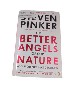 lot 6054 image: The Better Angels of Our Nature by Steven Pinker