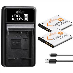 lot 6081 image: Pickle Power NP-BN1 Batteries and Battery Charger Replacement for Sony Cyber-Shot DSC-W800 DSC-W530 DSC-W570 DSC-W650 DSC-W830 DSC-W310 DSC-W330 DSC-TX10 TX20 TX30 DSC-WX100 DSC-W800 DSC-QX10 DSC-QX30