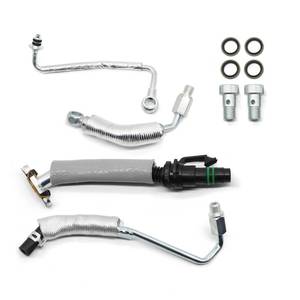 lot 9891 image: Aspaton 4PCS Turbocharger Oil Return Drain Line and Turbo Oil Feed Pipe Kit Compatible with Encore Sonic Cruze Trax 1.4L L4 55567067 55568031 55592600 25198546 55587854