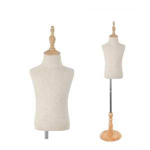 lot 9940 image: Child Mannequin Dress Form,Adjustable Girl and boy Dress Form for Apparel Scarf Window Shop Display, 2-3 Years Old