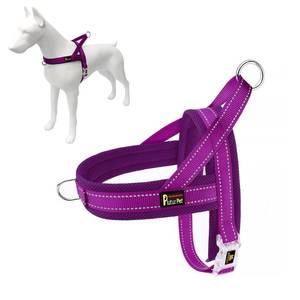 lot 10224 image: Plutus Pet No Pull Dog Harness with Breathable Mesh Padded, Adjustable Reflective Escape Proof Dog Harness, Quick Fit Dog Vest Harness for Small Medium Large Dogs(L, Purple)