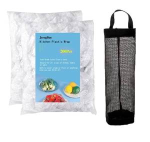 lot 10236 image: JeregBue 200PCS Reusable Elastic Bowl Covers, Plastic Food Covers with Elastic Edges,Airtight Stretchable Bowl Lids for Refrigerator Storage,Leftovers & Meal Prep,BPA Free,Assorted Sizes