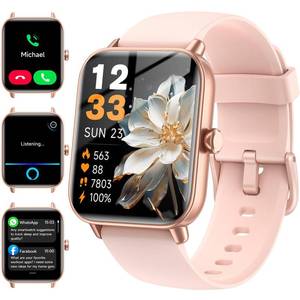 lot 10247 image: Smart Watches for Women (MakeAnswer Calls), Alexa Built-in Smart Watch for AndroidiPhones with Receive MessagesEmailsReminders, 1.85 HD Fitness Tracker Watch with Heart RateSleepSpO2 Monitor