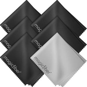 lot 10252 image: MagicFiber Microfiber Cleaning Cloth, 6 Pack - Premium Cloth for Glasses, Lens, Screens & More