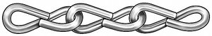 lot 10265 image: Jack Chain, Single, Zinc, Sz 16, 10 Lb, 100Ft