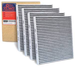 lot 11676 image: OIFILLIO Cabin Air Filter for Kenworth T660 T680 T800 T880 Peterbilt 579 567 Trucks Replaces X1987001, AF55839, P640110, PA30093, 4070948C1, 24479 with Activated Carbon 4pcs