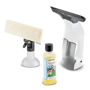 lot 11693 image: K�rcher WV 1 Electric Window Vacuum Squeegee 10 - Perfect for Showers, Mirrors, Glass, and Countertops - Electric Squeegee (Used)