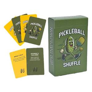 lot 12048 image: Pickleball Shuffle  The Best On-Court Pickleball Card Game for Friends, Socials, Clinics, Tournaments, Family Reunions & More  Fun for All Levels  Perfect Pickleball Gift