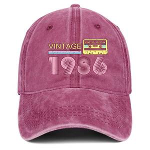 lot 12071 image: 40th Birthday Gifts Women Men 1986 Hats Vintage 1986 Baseball Cap 40th Birthday Gifts for 40 Year Old Fathers Mothers Day