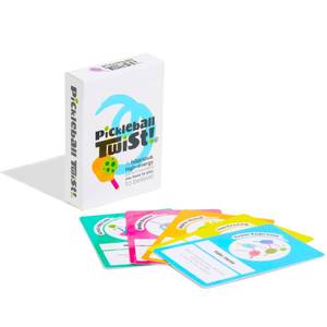 lot 12073 image: Pickleball Twist Card Game A Hilarious High-Energy On-Court Challenge - The Ultimate Fun Gift for Pickleball Players of All Levels