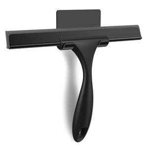 lot 16198 image: SetSail Squeegee for Shower Glass Door Stainless Steel Shower Squeegee for Glass Doors All-Purpose Window Squeegee for Tile Shower Walls, Sink, Mirror, Bathroom, Car Window Cleaning 10 Inches