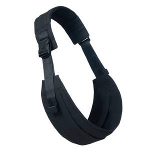 lot 16266 image: AUYEAZGO Toddler Carrier - Premium Cotton, Large Seat & Back Support, with Large Pocket, One Size Fits Most, Ideal for 6-48 Months (16-44 lbs), Black, Regular Fits Up to 4XL
