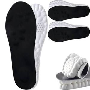 lot 16274 image: 2Pairs 2026 New Upgraded 4D Cloud Insoles Men & Women, Memory Foam Cloud Insoles Anti-Fatigue, Automatically Adapt to Foot and Shoe Shape, Fit Arch Support for Foot Pain Relief and Fatigue Reduction