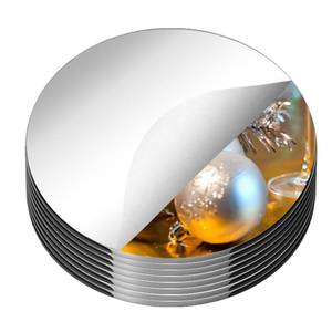 lot 16280 image: PASOCON 18 Pack Round Mirrors for Centerpieces, Circle Mirror Centerpieces for Tables, Tray Candle Plates Acrylic Mirrors for Table Wedding Birthday Christmas Miroor Home Wall Decor (6inch)