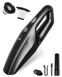 lot 16336 image: SERVOMASTER Handheld Vacuum Cordless, Car Vacuums Powerful with Rechargeable Battery, Portable Hand Held Vacuum Cordless with Washable HEPA Filter, Mini Vacuums Kit for Men and Women