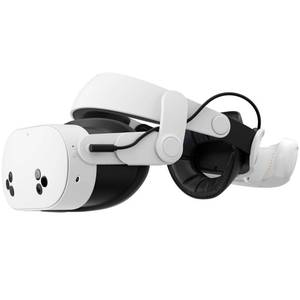 lot 16340 image: ANNAPRO A3 Max Battery Head Strap for Meta Quest 3Quest 3S, 20W Fast Charging 10,800mAh Magnetic Battery, Ultimate Comfort & Extended Playtime Compatible with Quest 3S3 Accessories, White