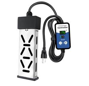 lot 17204 image: Portable Immersion Water Heater 1800W 120V, Electric Heater for Buckets, Bathtubs and Mini Pools, Submersible Design with Thermostat, Real Time Temperature Display and Dry Burn Protection
