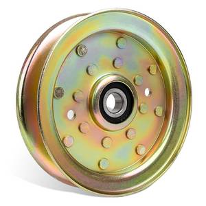 lot 18065 image: UP2WIN 126-9196 Flat Idler Pulley for Ex Mark 48 52 60 Lawn Mower Deck, 116-4668 Idler Pulley Compatible with Ex Mark Lazer Z Quest Turf Tracer to ro Z Master Series, Replace 103-8743 132-9425
