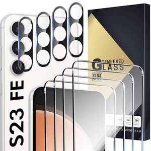 lot 18067 image: Xiezezei Screen Protector Compatible with Galaxy S23 FE 5G - 44 Pack Camera Lens Protectors, Fingerprint Unlock Support, HD Tempered Glass, Touch Sensitive, Anti Scratch