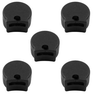 lot 18456 image: Bonsicoky 12 Pcs Silicone Thumb Rest Pads, Clarinet and Oboe Cushion Protector, Black