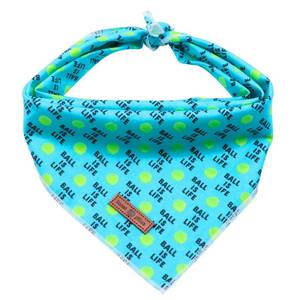 lot 18468 image: Lionet Paws Dog Bandana,Fabric Ball Dogs Kerchief for Small Medium Large Dogs,Dog Cotton Triangle Bibs Scarf for Girl Boy