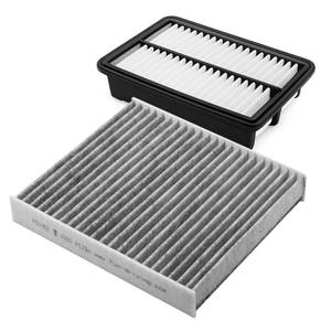 lot 19211 image: BESTWELL4U Comb Engine Cabin Air Filter for Honda Fit 2020 2019 2018 2017 2016 2015