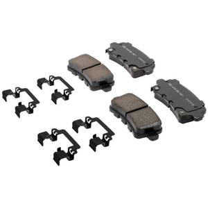 lot 20317 image: ACDelco Gold 17D1430CHF2 (19428011) Ceramic Rear Disc Brake Pad Kit