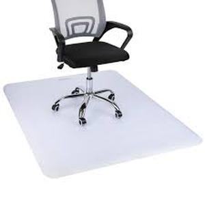 lot 1222 image: Plastic office floor rolly pad protection from office chairs