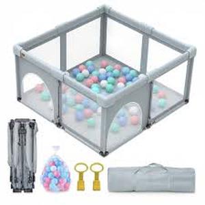 lot 15271 image: Folding Baby Playpen 50x50 in