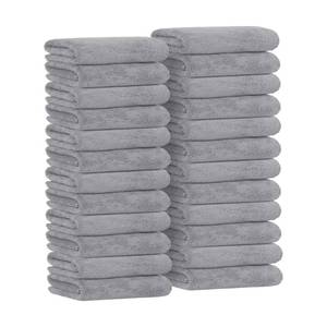 lot 1243 image: Avalon Towels Microfiber Salon Towel - Grey Hand Towels Bulk 24 Pack - Lint Free Fleece Microfiber Hand Towel, Soft & Ultra-Absorbent Ideal for Facial Spa & Gym Work Out 16x26 (Not Bleach Proof)